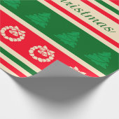 Frohe Weihnachten Geschenkpapier (Ecke)