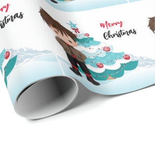 Frohe Weihnachten Geschenkpapier