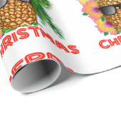 Frohe Weihnachten Geschenkpapier (Rolleneckpunkt)