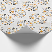 Frohe Weihnachten Geschenkpapier (Ecke)