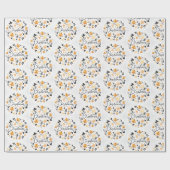 Frohe Weihnachten Geschenkpapier (Flach)
