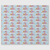 Frohe Weihnachten Geschenkpapier (Flach)