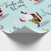 Frohe Weihnachten Geschenkpapier (Ecke)