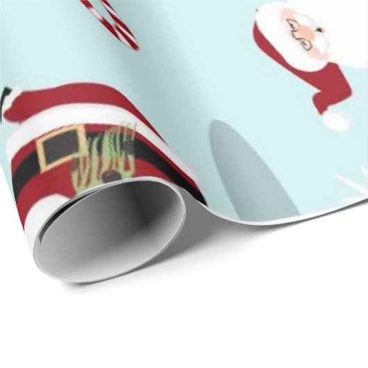 Frohe Weihnachten Geschenkpapier (Rolleneckpunkt)