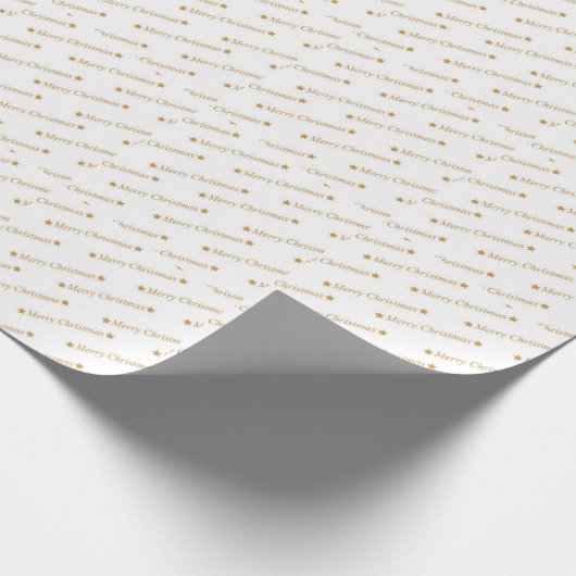 Frohe Weihnachten Geschenkpapier (Ecke)