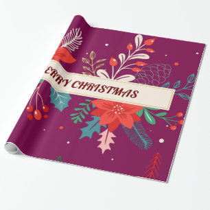 Frohe Weihnachten Geschenkpapier