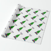 Frohe Weihnachten Geschenkpapier (Ungerollt)