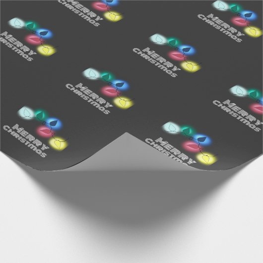 Frohe Weihnachten Geschenkpapier (Ecke)