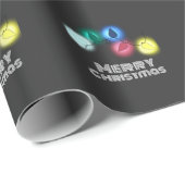 Frohe Weihnachten Geschenkpapier (Rolleneckpunkt)