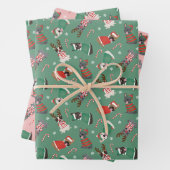 Frohe Weihnachten Geschenkpapier Set (Beispiel)