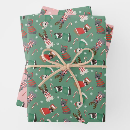 Frohe Weihnachten Geschenkpapier Set (Beispiel)