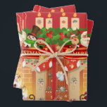 Frohe Weihnachten  Geschenkpapier Set<br><div class="desc">Schönes Geschenkpapier,  für Weihnachten.</div>