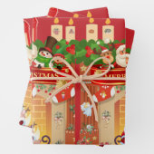 Frohe Weihnachten  Geschenkpapier Set (Beispiel)
