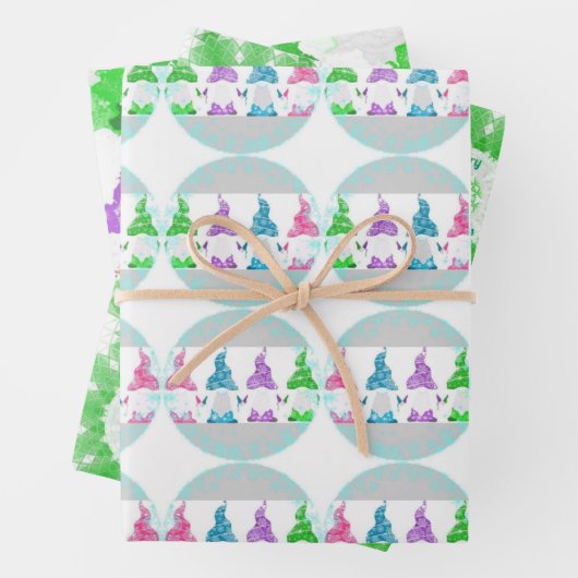 Frohe Weihnachten Geschenkpapier Set (Beispiel)