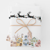 Frohe Weihnachten Geschenkpapier Set (Beispiel)