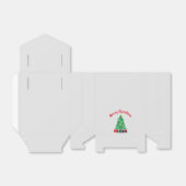 Frohe Weihnachten Geschenkschachtel (Ungefaltet)