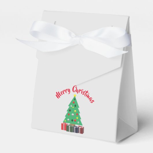 Frohe Weihnachten Geschenkschachtel (Vorderseite)