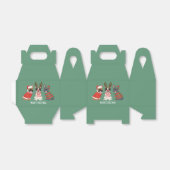 Frohe Weihnachten Geschenkschachtel (Ungefaltet)