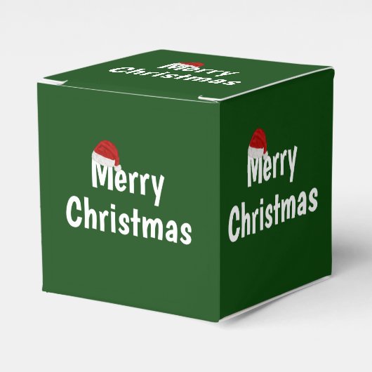 Frohe Weihnachten Geschenkschachtel (Vorderseite)