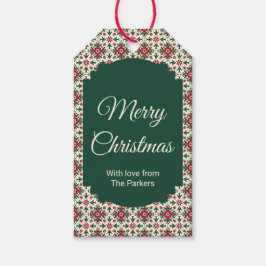 Frohe Weihnachten | Geschenktasten für benutzerdef Geschenkanhänger