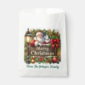 Frohe Weihnachten Geschenktütchen (Vorderseite)