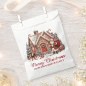 Frohe Weihnachten Geschenktütchen (Ausgeschnitten)