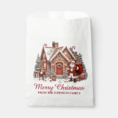 Frohe Weihnachten Geschenktütchen (Vorderseite)