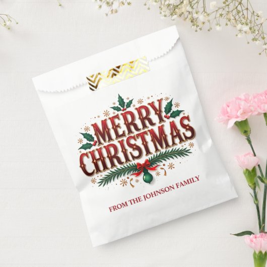 Frohe Weihnachten Geschenktütchen (Versiegelt)