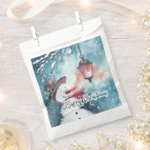 Frohe Weihnachten Geschenktütchen (Ausgeschnitten)