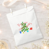 frohe Weihnachten Geschenktütchen (Ausgeschnitten)
