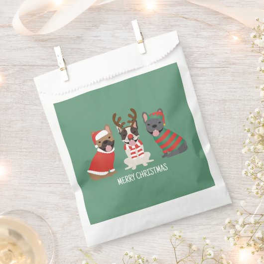 Frohe Weihnachten Geschenktütchen (Ausgeschnitten)