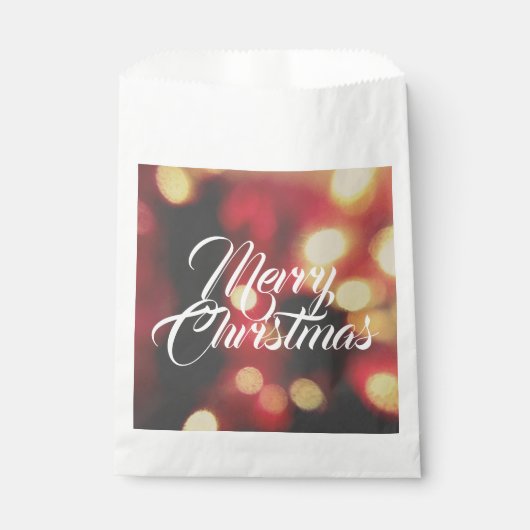 Frohe Weihnachten Geschenktütchen (Vorderseite)