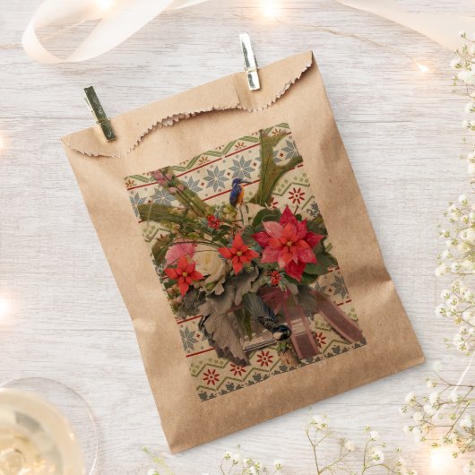 Frohe Weihnachten! Geschenktütchen (Ausgeschnitten)