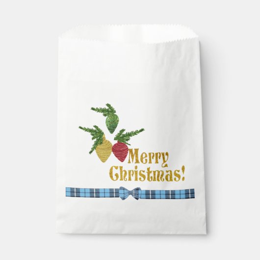 Frohe Weihnachten Geschenktütchen (Vorderseite)