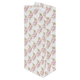 Frohe Weihnachten Geschenktüte Für Weinflaschen