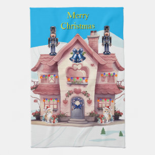 Frohe Weihnachten Geschirrtuch