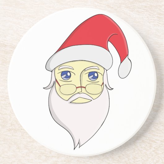 Frohe Weihnachten Getränkeuntersetzer (Vorne)