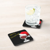 Frohe Weihnachten Getränkeuntersetzer (Rechte Seite)