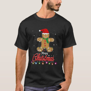 Frohe Weihnachten Gingerbread Frohe Weihnachtskeks T-Shirt