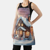 Frohe Weihnachten Gingerbread House Schürze (InSitu)