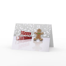 Frohe Weihnachten Gingerbread Man