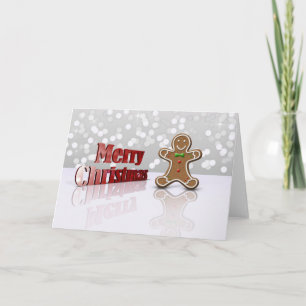 Frohe Weihnachten Gingerbread Man