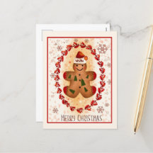 Frohe Weihnachten Gingerbread Man