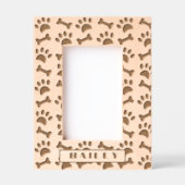 Frohe Weihnachten Gingerbread Männer Familienleben Geätzte Rahmen (Vorderseite)