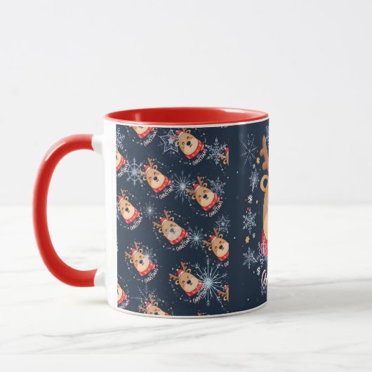 Frohe Weihnachten Gingerbread Tasse (Links)