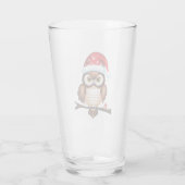 Frohe Weihnachten Glas (Rückseite)