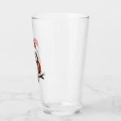 Frohe Weihnachten Glas (Links)