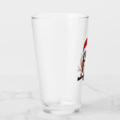 Frohe Weihnachten Glas (Rechts)