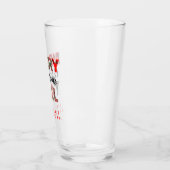Frohe Weihnachten Glas (Links)