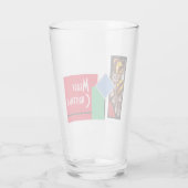 Frohe Weihnachten Glas (Rückseite)